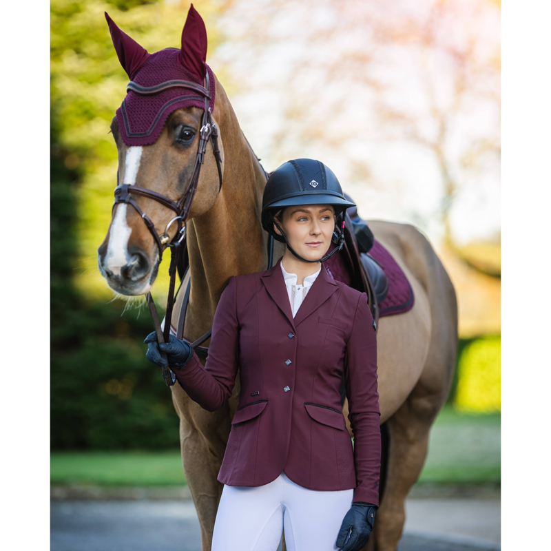 LeMieux Dynamique Show Jacket - Burgundy-4