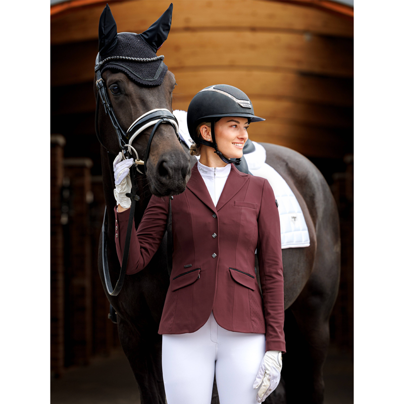 LeMieux Dynamique Show Jacket - Burgundy-3
