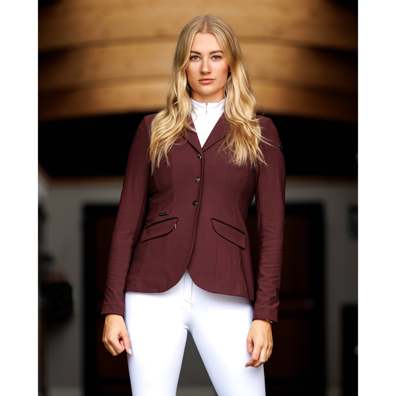 LeMieux Dynamique Show Jacket - Burgundy-5