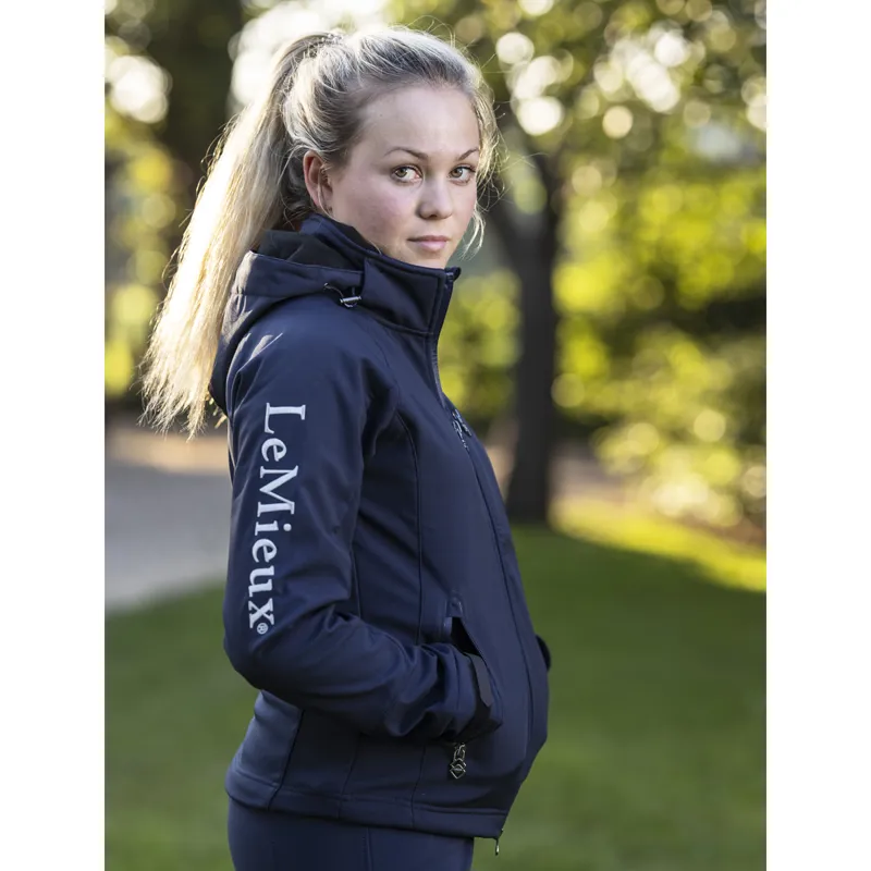 LeMieux Ladies Elite Soft Shell Jacket Navy
