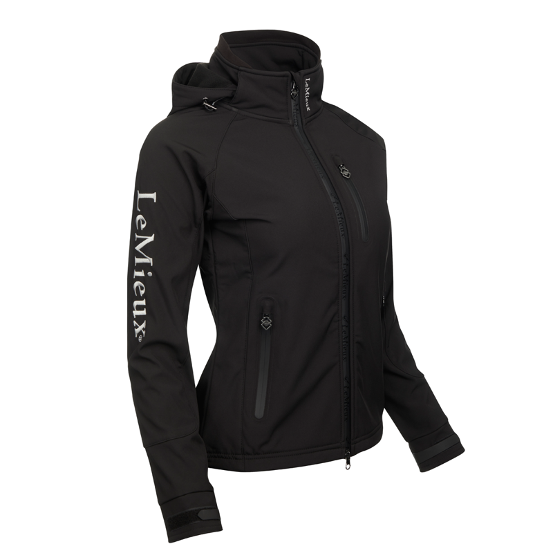 LeMieux Ladies Elite Soft Shell Jacket - Black-1