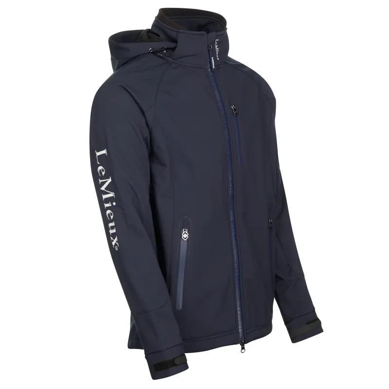 LeMieux Mens Elite Soft Shell Jacket Navy