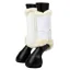 Lemieux Fleece Edged Mesh Brushing Boots - White