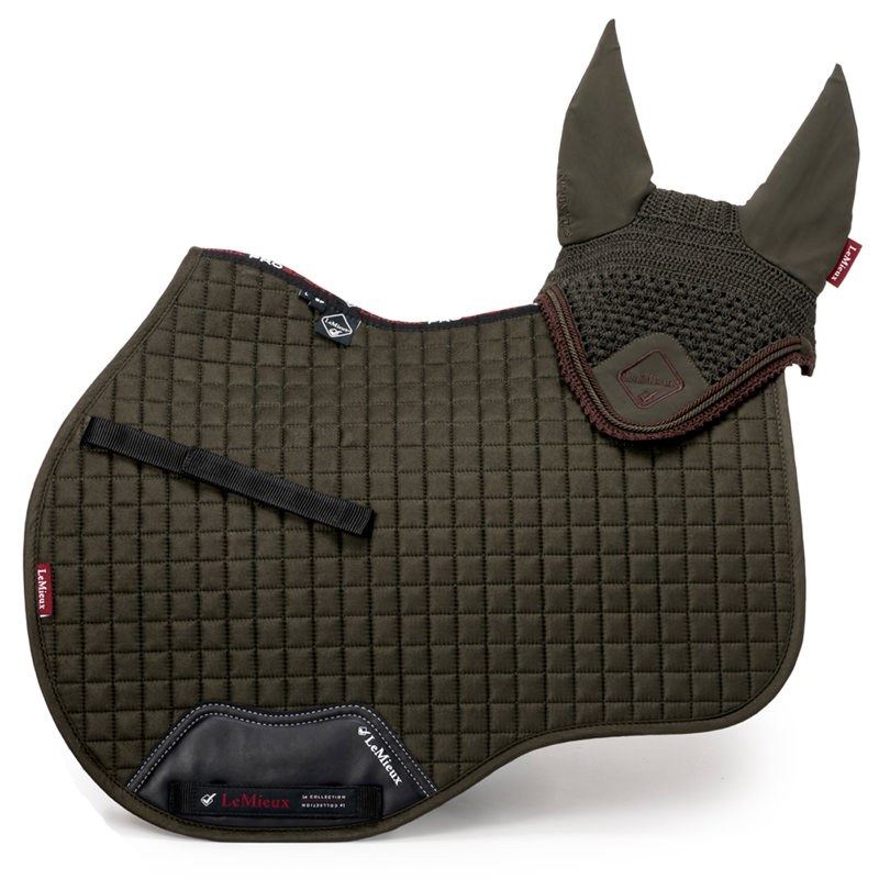 LeMieux Suede GP Square - Oak-1