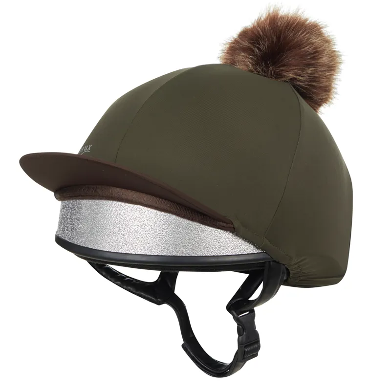 LeMieux Pom Pom Hat Silk - Oak-2