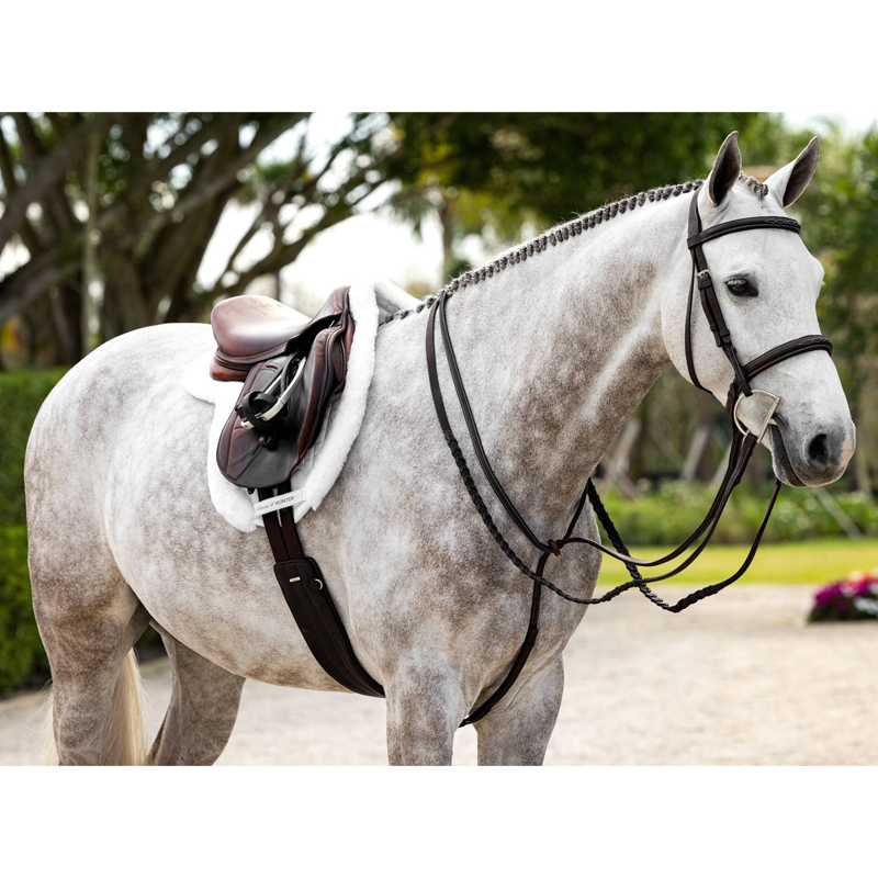 LeMieux Merino+ ProSorb Hunter Numnah - White/White-2