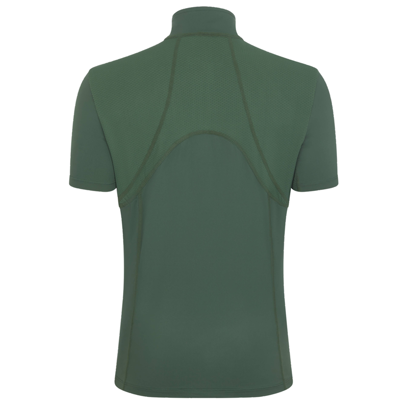 LeMieux Mia Mesh Short Sleeve Base Layer - Hunter Green-3