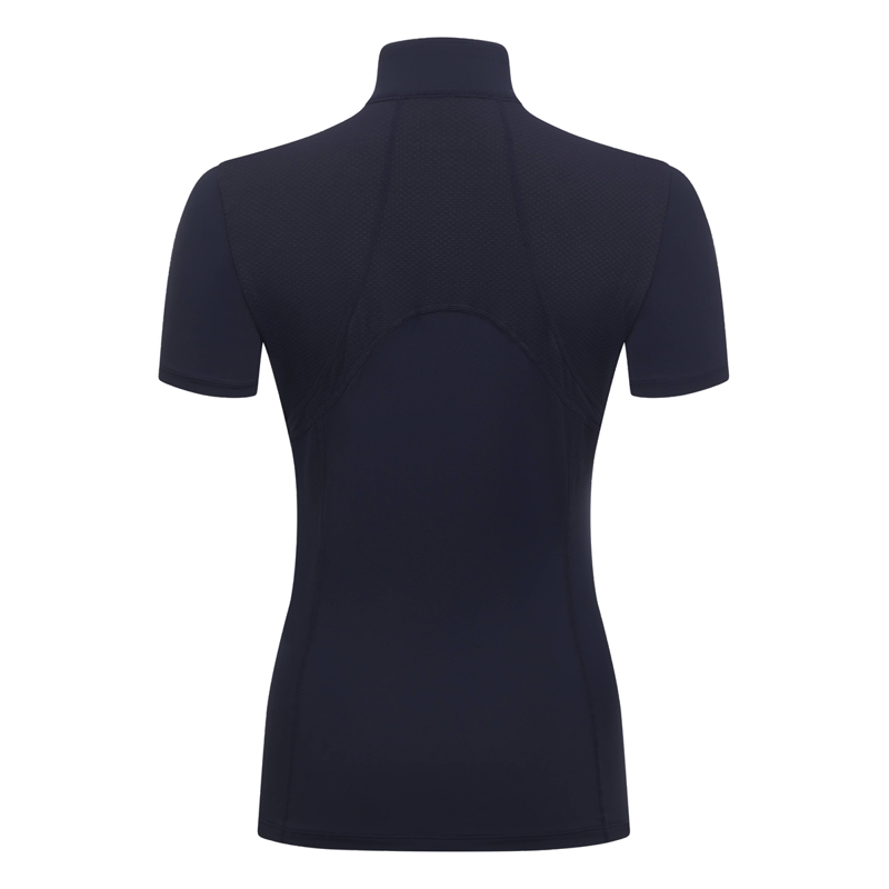 LeMieux Mia Mesh Short Sleeve Base Layer - Navy-2