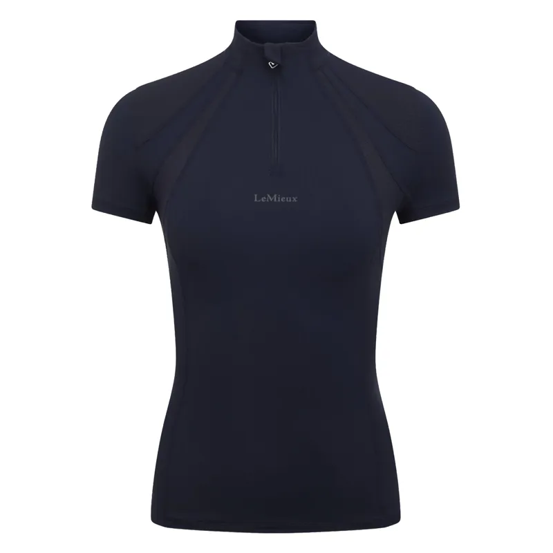 LeMieux Mia Mesh Short Sleeve Base Layer - Navy
