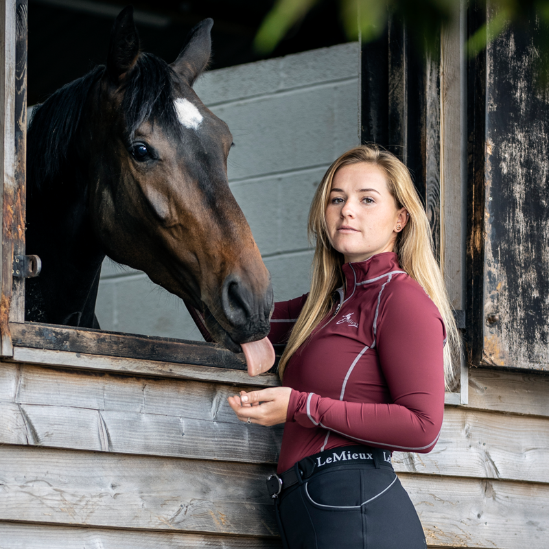 My LeMieux Base Layer - Rioja-9