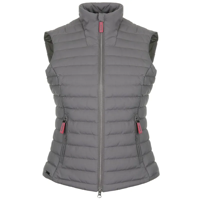 LeMieux Nova Lightweight Puffer Gilet - Carbon-1