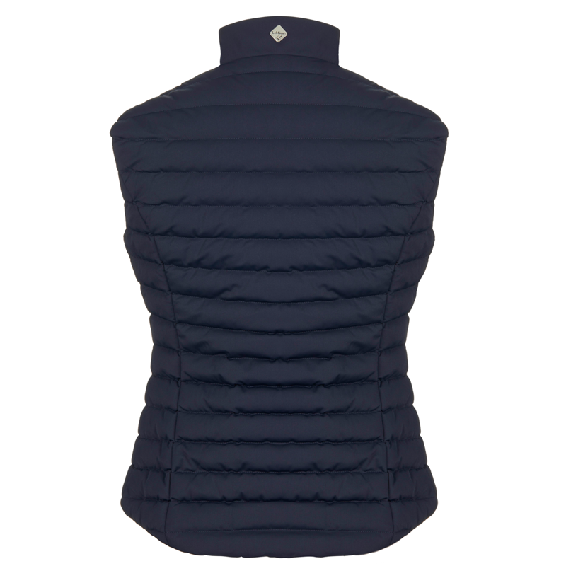 LeMieux Nova Lightweight Puffer Gilet - Navy-2