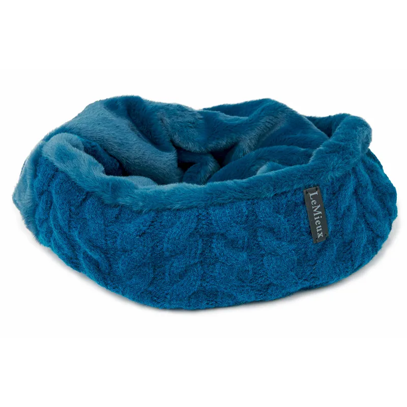 LeMieux Cable Knit Snood - Marine