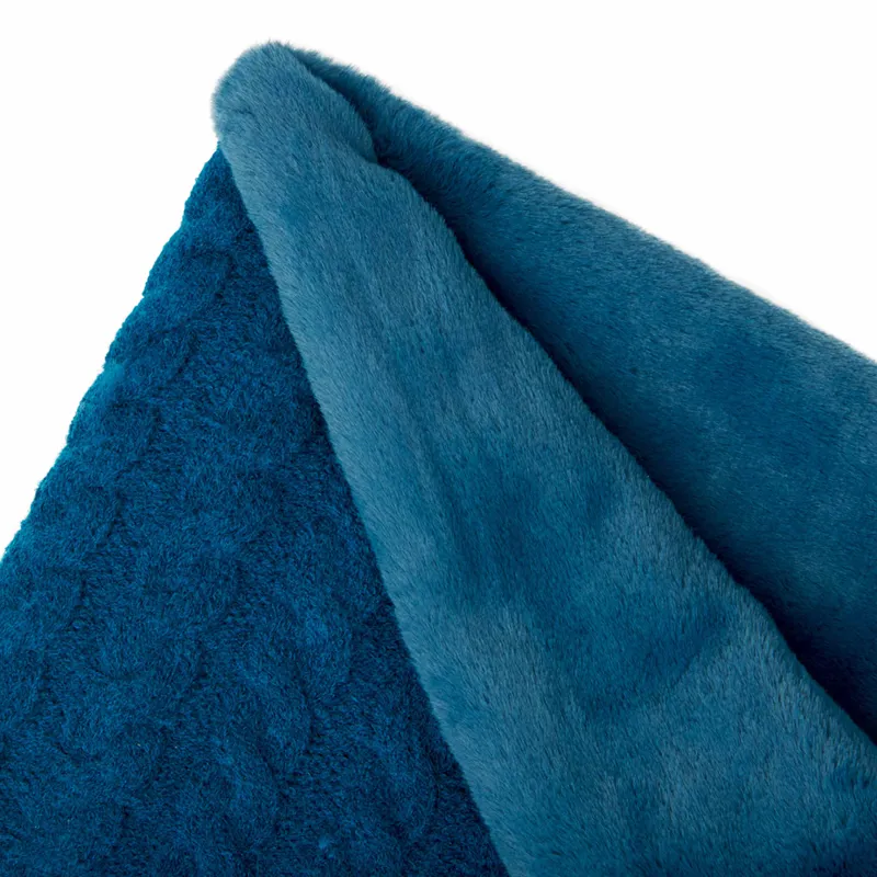 LeMieux Cable Knit Snood - Marine-1