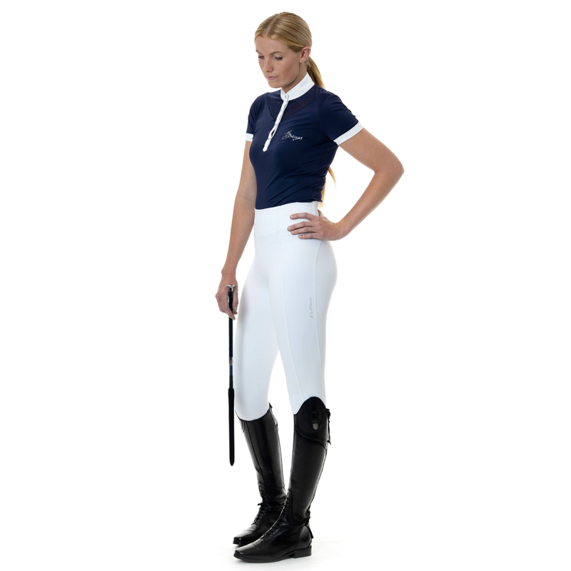LeMieux Summer Pull On Breech - White-2