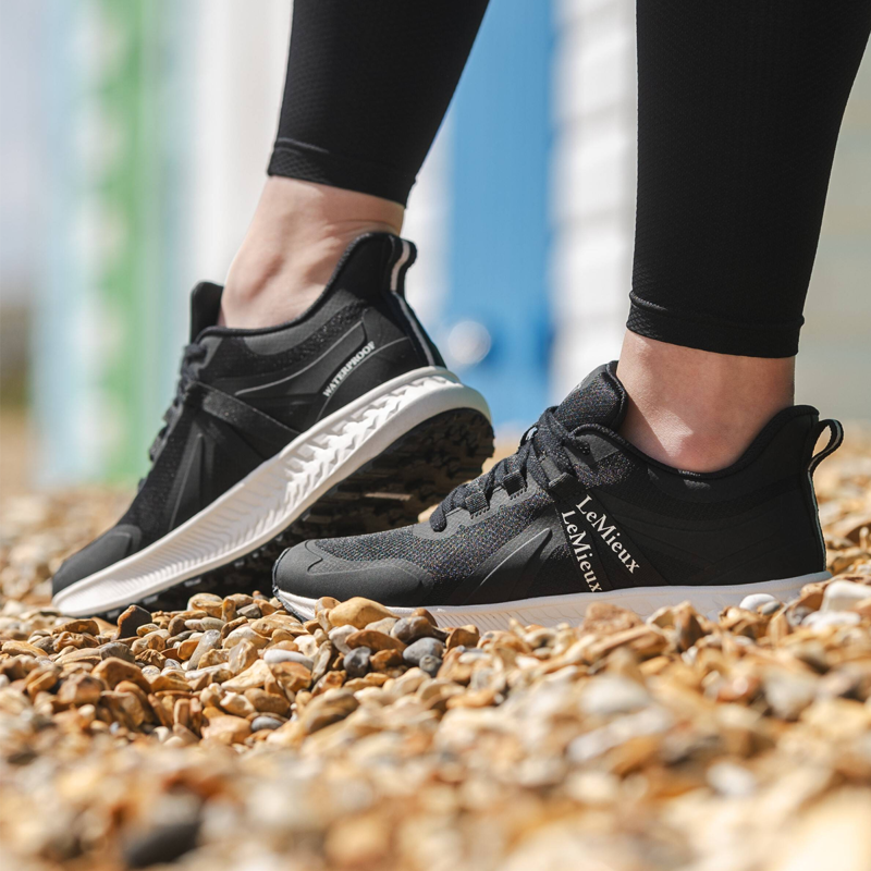 LeMieux Trax Waterproof Trainer - Black-6
