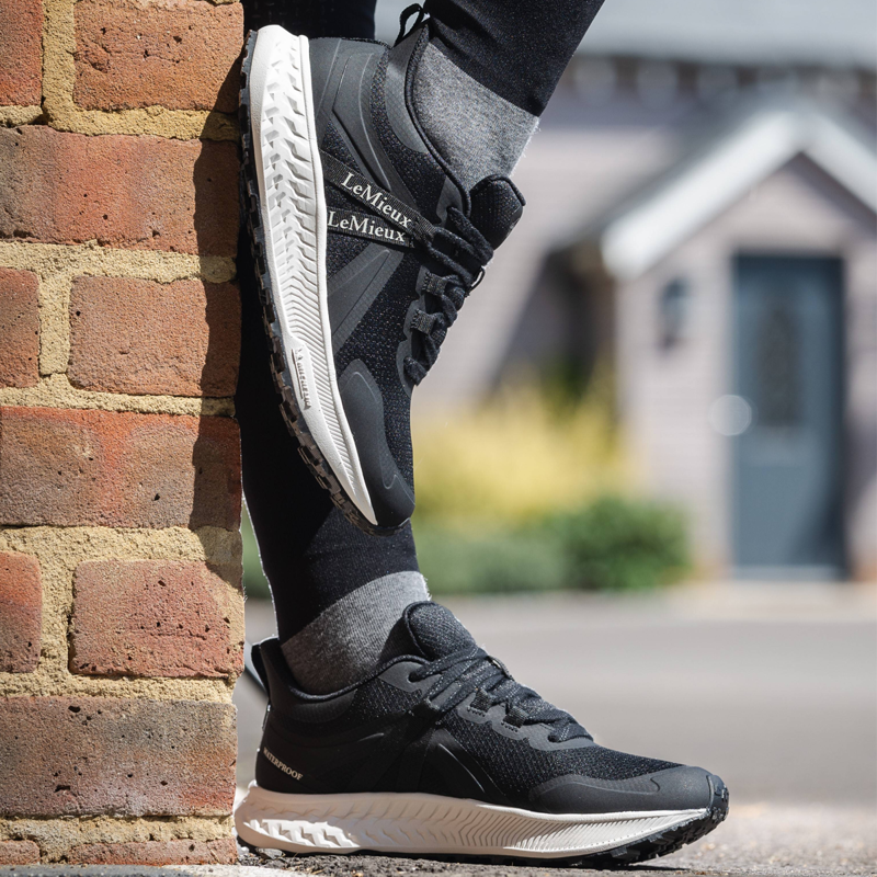 LeMieux Trax Waterproof Trainer - Black-7