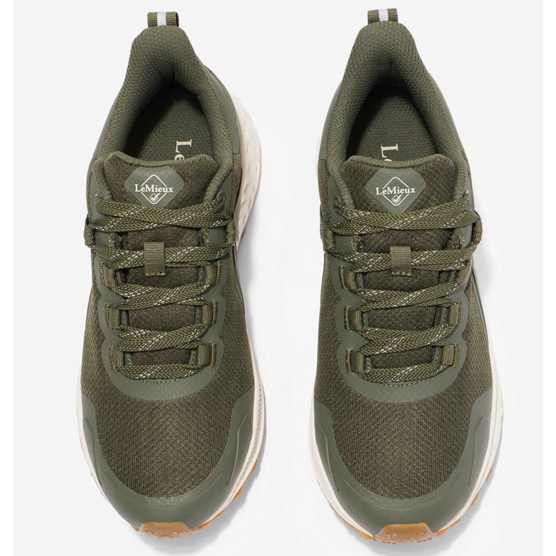 LeMieux Trax Waterproof Trainer - Khaki-1