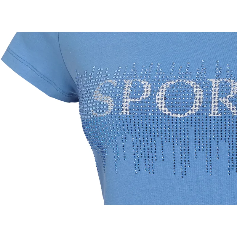 Schockemohle Lena Style T-Shirt  - Cloud Blue-1