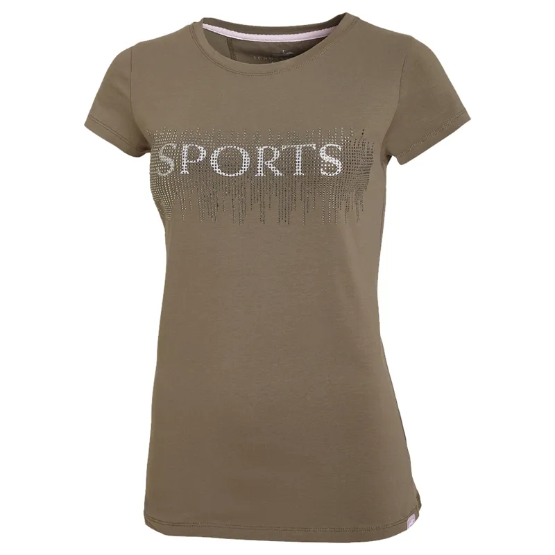 Schockemohle Lena Style T-Shirt  - Olive