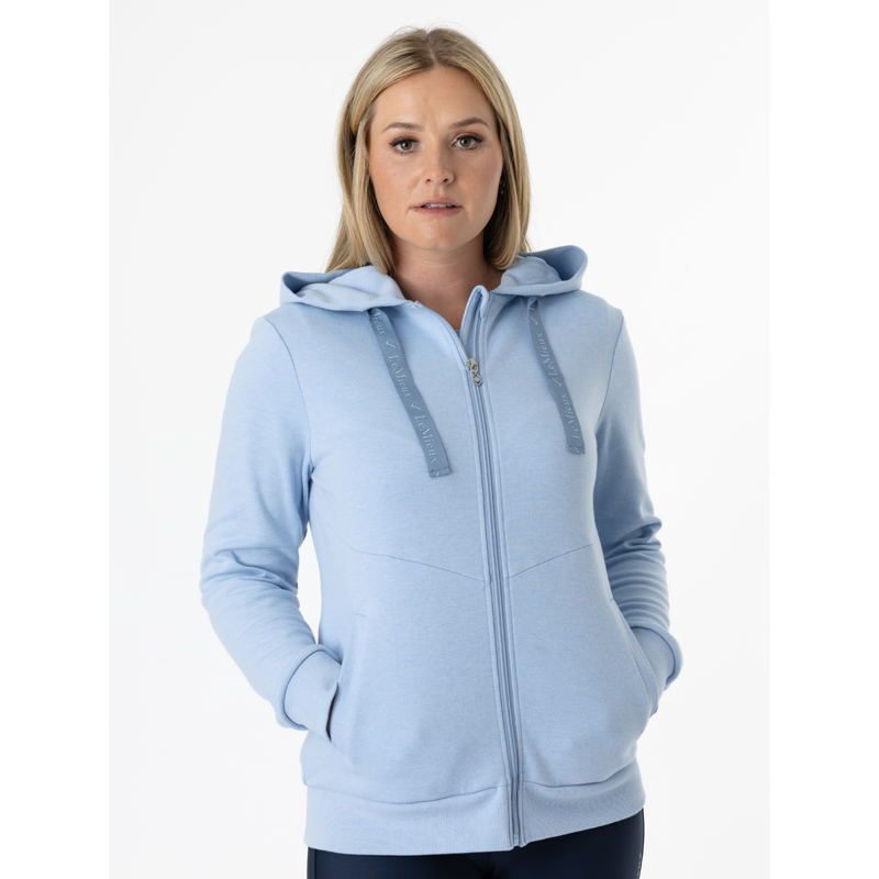 LeMieux Leonie Zip Through Hoodie - Denim-5
