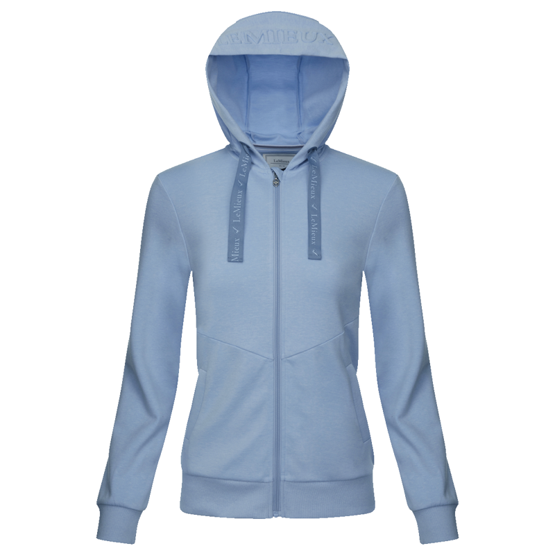 LeMieux Leonie Zip Through Hoodie - Denim-2