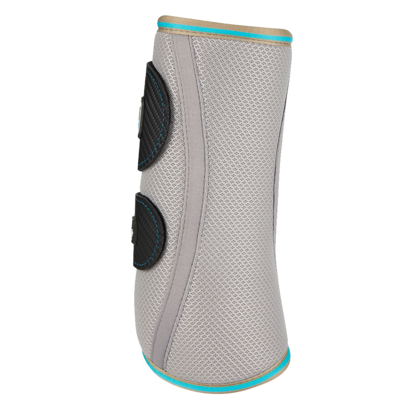 LeMieux Carbon Mesh Wrap Boots - Azure-1