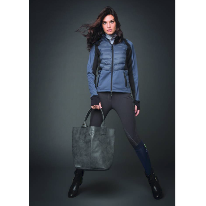 Horseware AA Letta Ladies Self Seat Breeches - Black-2