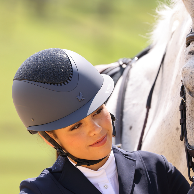 Shires Karben Lia Ellipse Riding Hat - Black-6