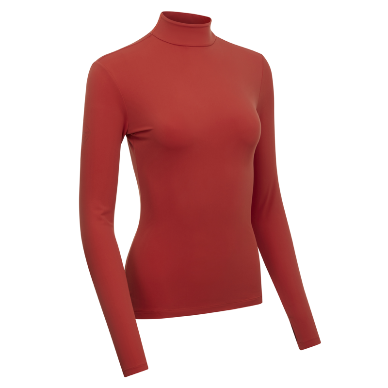 LeMieux Liberte High Neck Base Layer - Sienna-1