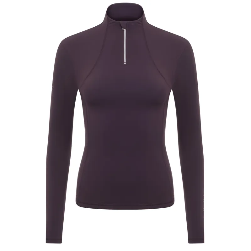 LeMieux Liberte Zipped Neck Base Layer - Fig