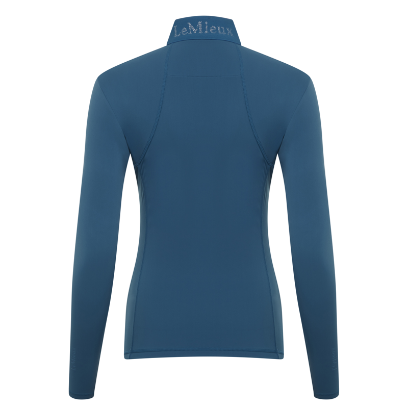 LeMieux Liberte Zipped Neck Base Layer - Marine-2