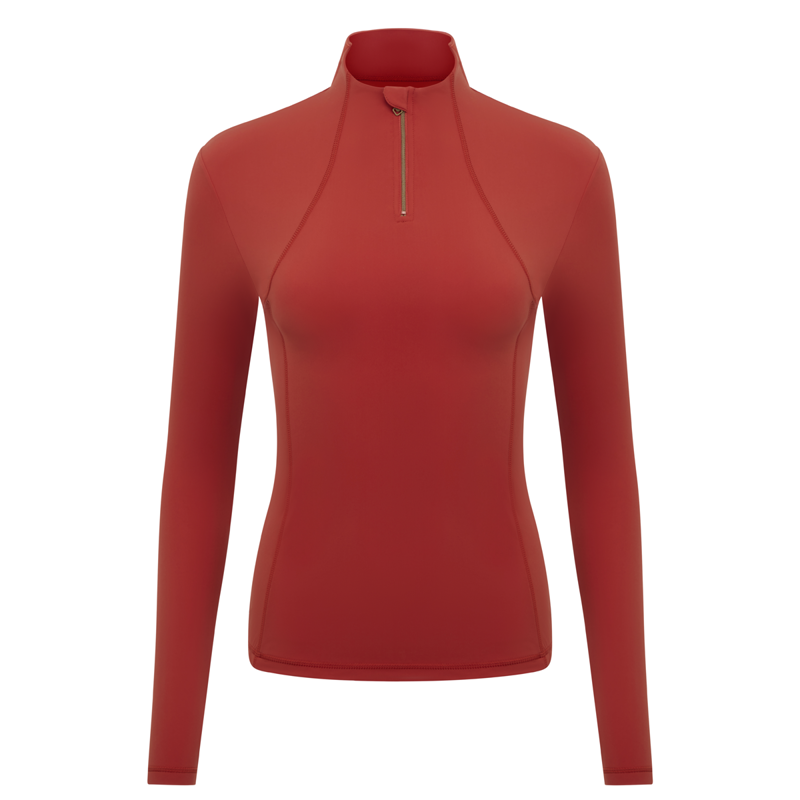 LeMieux Liberte Zipped Neck Base Layer - Sienna