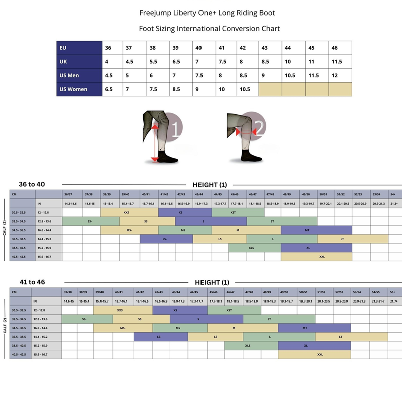 Free Jump Liberty One Plus Riding Boots - UK 7 Euro 40 L - Black-1