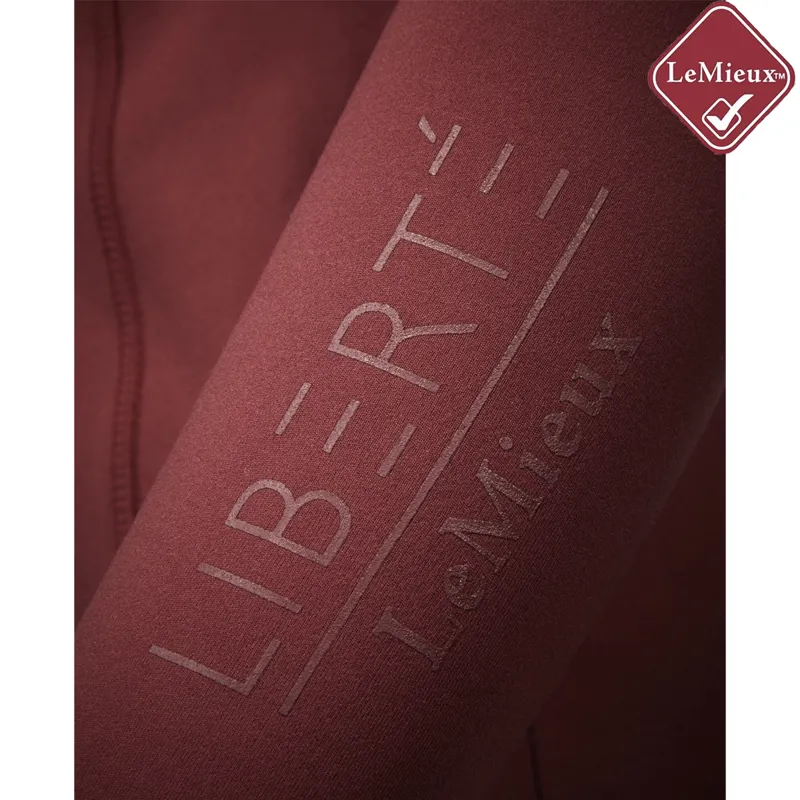 My LeMieux Liberte Zipped Base Layer - Rioja-4