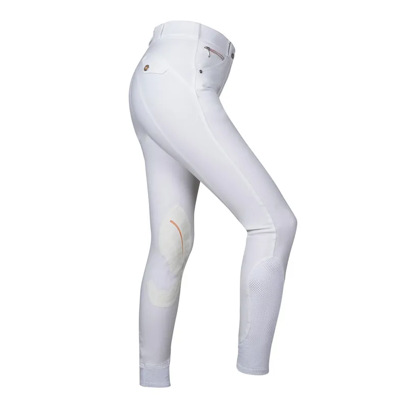 Schockemohle Libra Grip Ladies Breeches - White