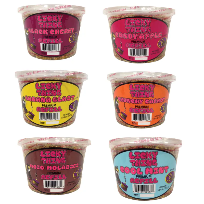 Uncle Jimmy's Licky Thing - Mixed Box 567g x 12