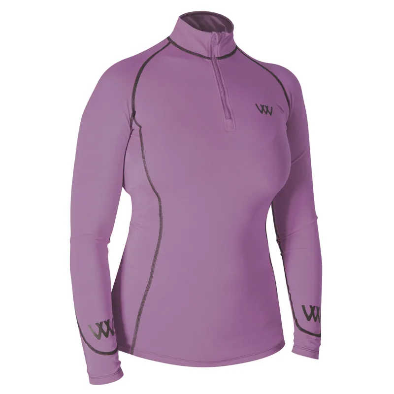 Woof Wear Ladies Performance Riding Shirt - Lilac 