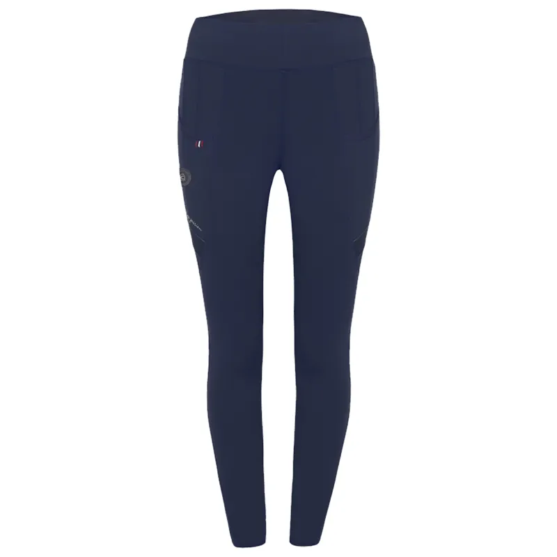 Cavallo Lin Grip RL Ladies Leggings - Dark Blue