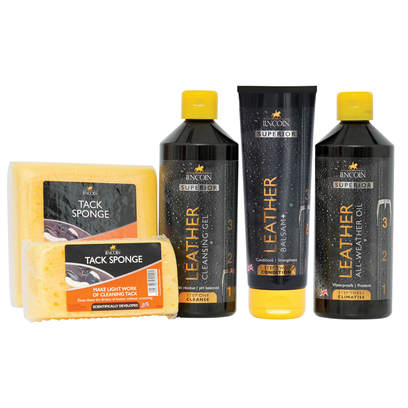 Lincoln Pamper Pack and Superior Leather Care 3 Step System-2