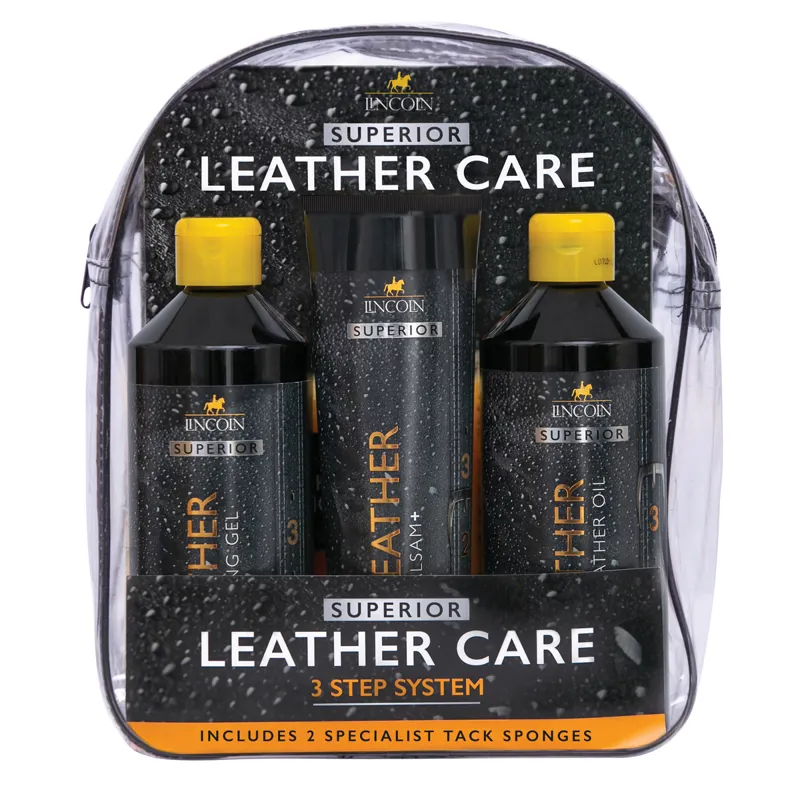 Lincoln Superior Leather Care 3 Step System