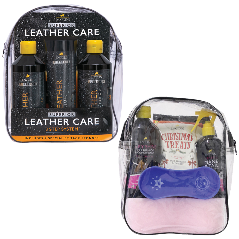 Lincoln Pamper Pack and Superior Leather Care 3 Step System