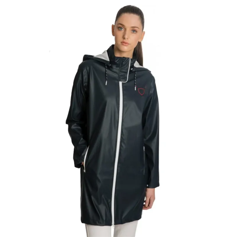 Horseware Linny Long Rain Jacket - French Navy