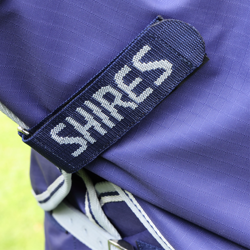 Shires Highlander Original Lite Turnout Rug Neck Cover - Navy-1