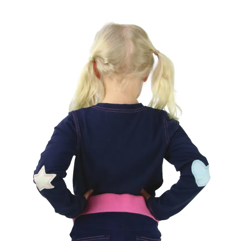 Little Rider I Love My Pony Collection Long Sleeve T-Shirt - Navy-1