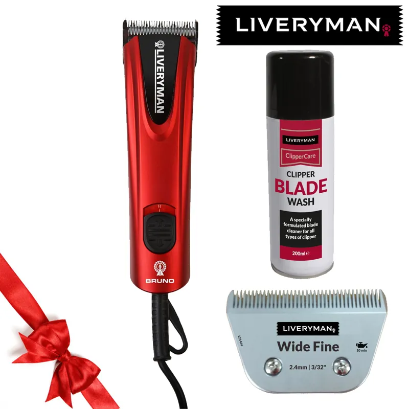 Liveryman Bruno Clipper with Blade and Blade Wash Advent Offer