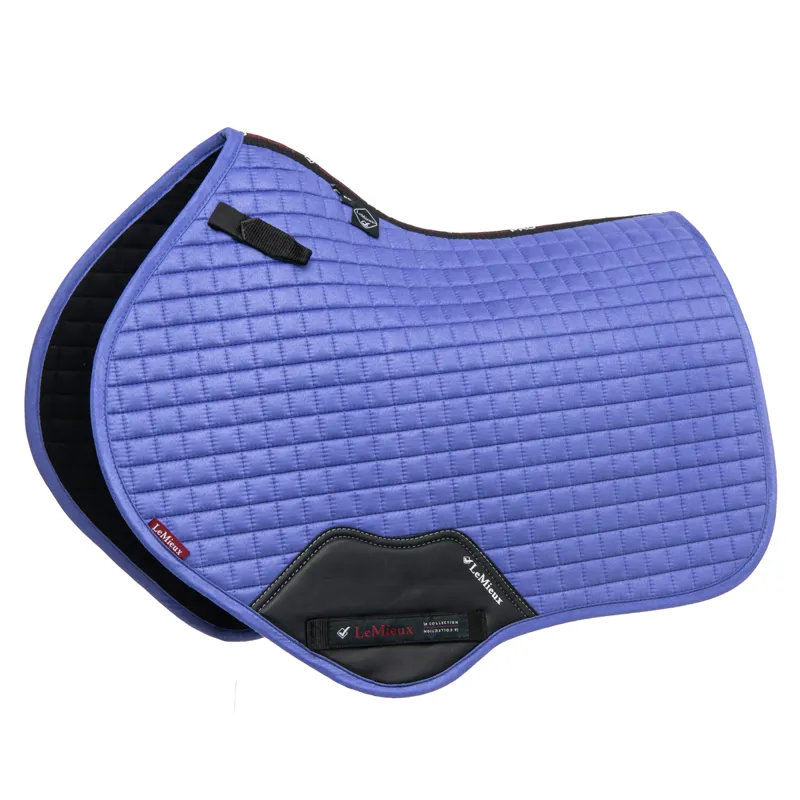 LeMieux Suede Close Contact Square - Bluebell 