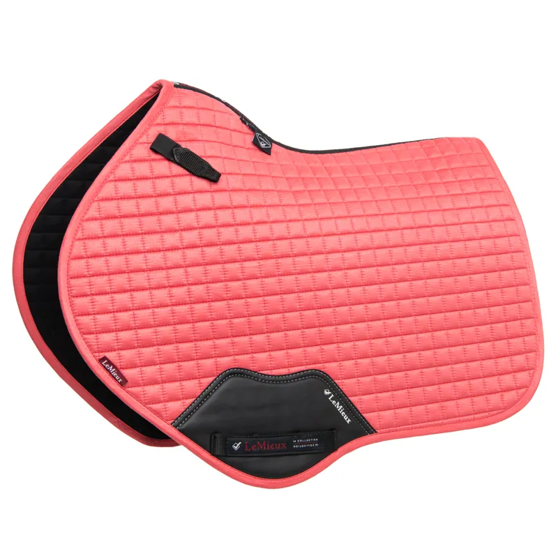 LeMieux Suede Close Contact Square - Papaya