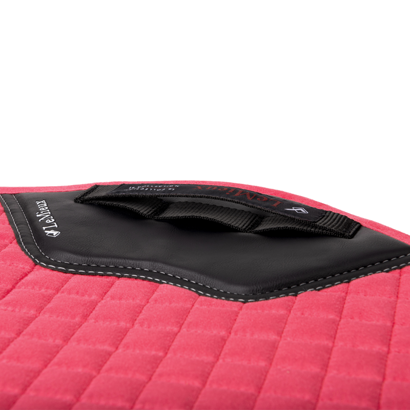 LeMieux Suede Close Contact Square - Watermelon-2