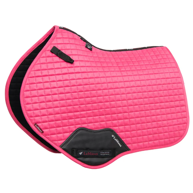 LeMieux Suede Close Contact Square - Watermelon